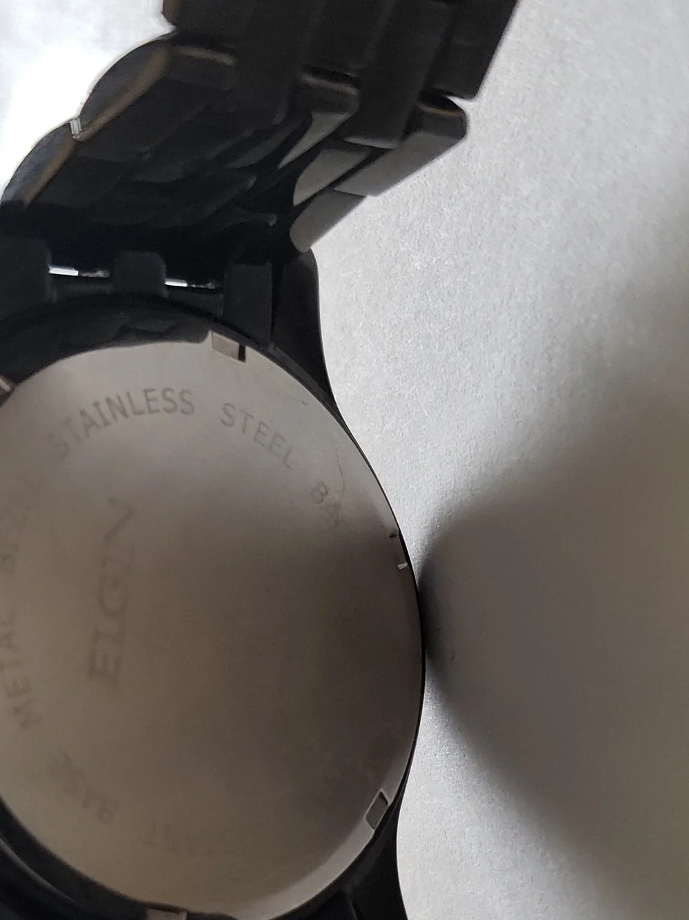 Black Stainless Steel Men's Watch